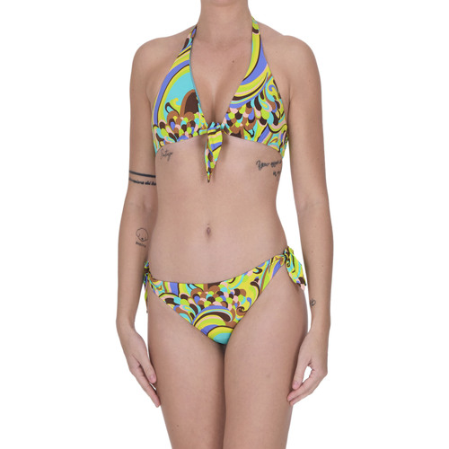 Abbigliamento Donna Costume a due pezzi Miss Bikini Bikini stampato CST00003013AE Multicolore