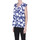 Abbigliamento Donna Top / T-shirt senza maniche Woolrich Top stampa floreale TPT00003122AE Blu