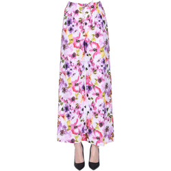 Abbigliamento Donna Pantaloni Sun68 Pantaloni stampa floreale in cotone PNP00003135AE Multicolore