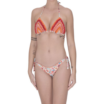 Abbigliamento Donna Costume a due pezzi Miss Bikini Bikini con inserti crochet CST00003010AE Multicolore