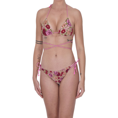 Abbigliamento Donna Costume a due pezzi Miss Bikini Bikini stampa floreale  CST00003008AE Rosa