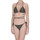 Abbigliamento Donna Costume a due pezzi Miss Bikini Bikini a triangolo con lurex CST00003020AE Giallo