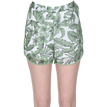 Abbigliamento Donna Shorts / Bermuda Twin Set Shorts stampa floreale PNH00003026AE Verde