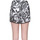 Abbigliamento Donna Shorts / Bermuda Twin Set Shorts stampa floreale PNH00003027AE Nero