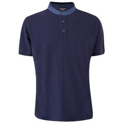 Abbigliamento Uomo T-shirt & Polo Yes Zee Polo Collo Coreana BLU