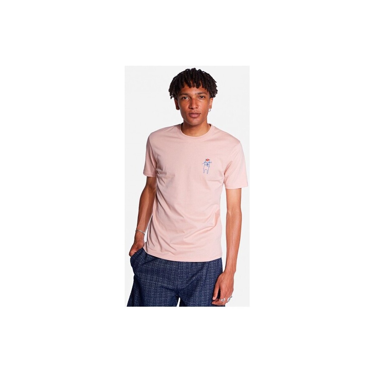 Abbigliamento Uomo T-shirt maniche corte Ollow  Rosa
