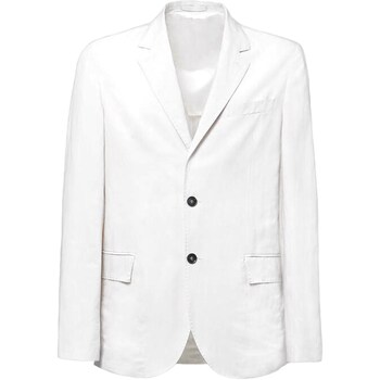 Abbigliamento Uomo Giacche / Blazer Liu Jo M124P102BLAZLINEN Bianco