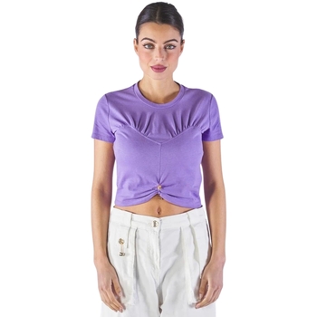Abbigliamento Donna T-shirts a maniche lunghe Elisabetta Franchi  Rosa