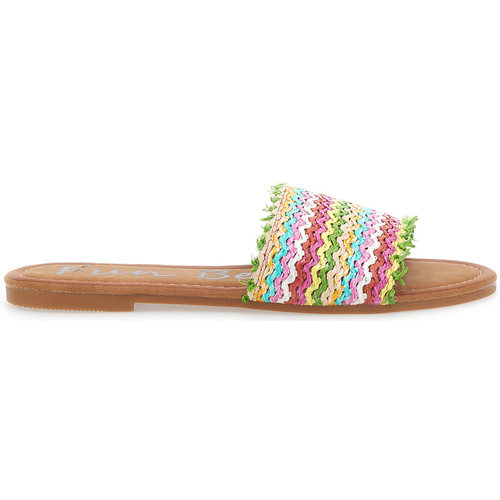 Scarpe Donna Pantofole Fun Beach 470 Multicolore