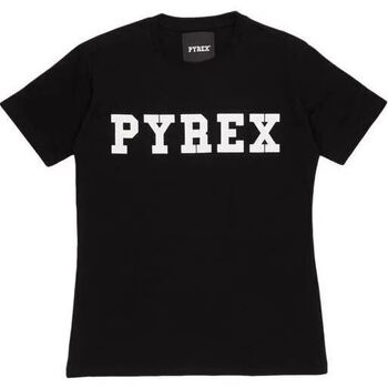 Abbigliamento Bambino T-shirt maniche corte Pyrex 30848 Nero