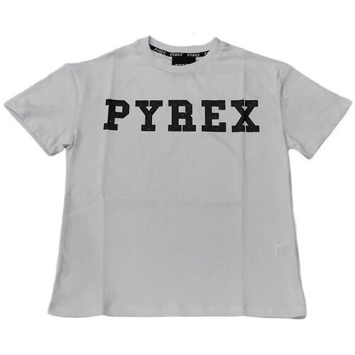 Abbigliamento Bambino T-shirt & Polo Pyrex 30848 Bianco