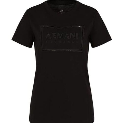 Abbigliamento Donna T-shirt maniche corte Ea7 Emporio Armani 3DYT59 Nero