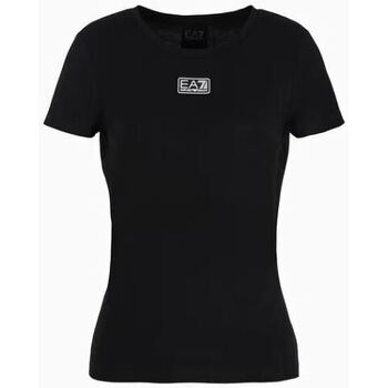 Abbigliamento Donna T-shirt maniche corte Ea7 Emporio Armani 3DTT17 Nero