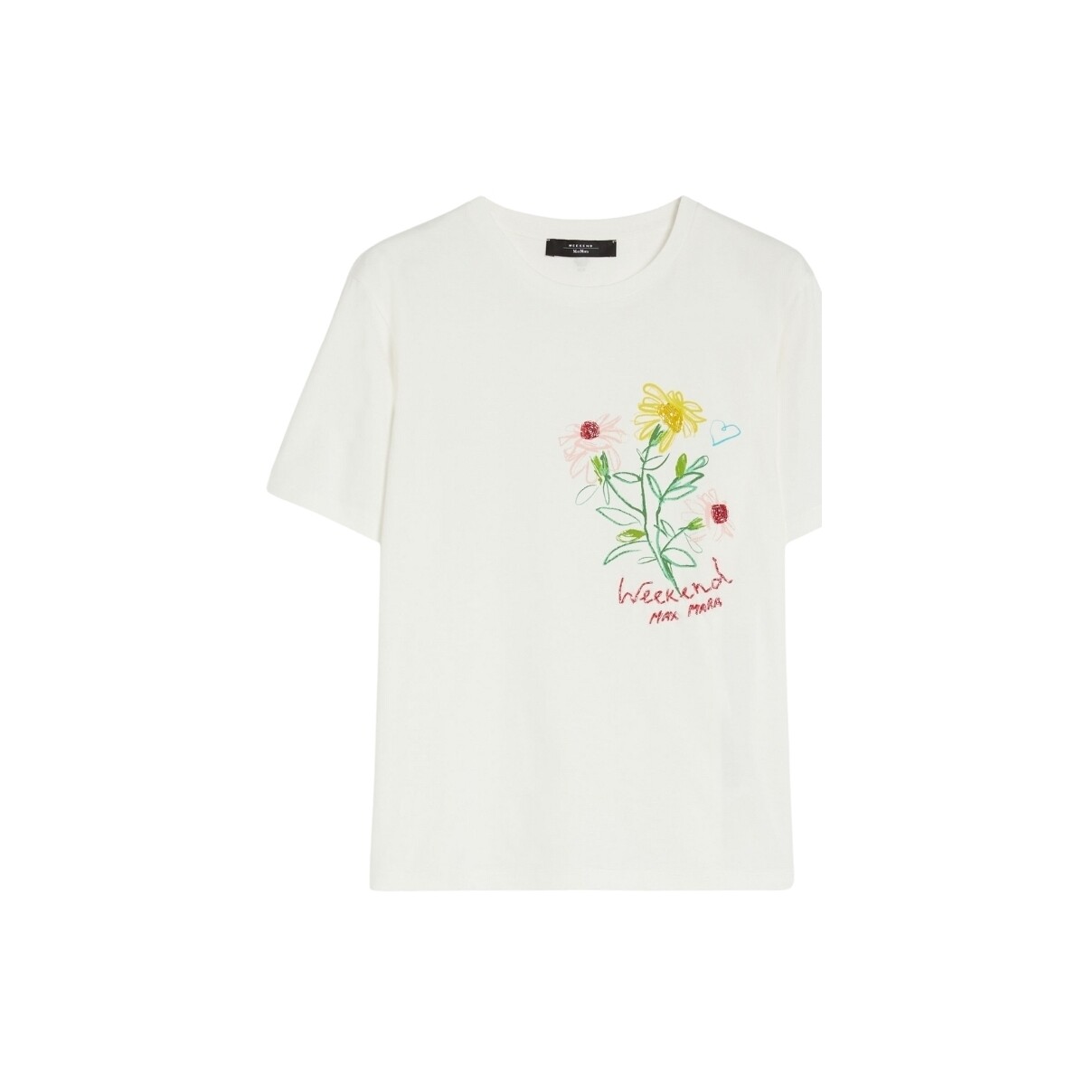 Abbigliamento Donna T-shirt maniche corte Max Mara  Bianco