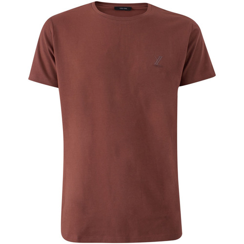 Abbigliamento Uomo T-shirt & Polo Yes Zee T778 TA00 Marrone