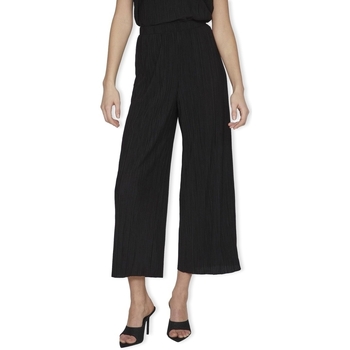 Abbigliamento Donna Pantaloni Vila Prisilla Trousers - Black Beauty Nero
