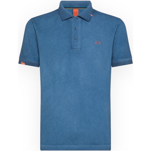 Abbigliamento Uomo T-shirt & Polo Sun68 A34143 80 Blu