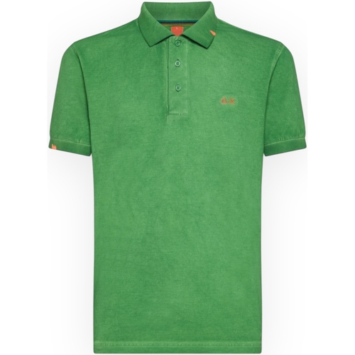 Abbigliamento Uomo T-shirt & Polo Sun68 A34143 88 Verde