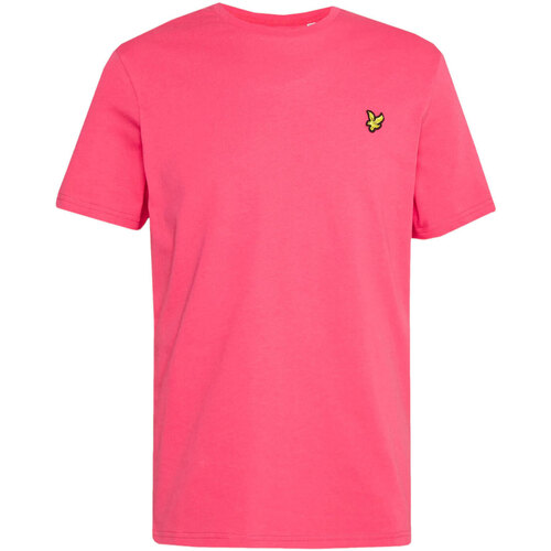 Abbigliamento Uomo T-shirt maniche corte Lyle & Scott PLAIN T-SHIRT Rosa