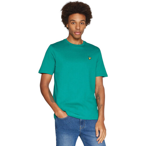 Abbigliamento Uomo T-shirt maniche corte Lyle & Scott PLAIN T-SHIRT Verde