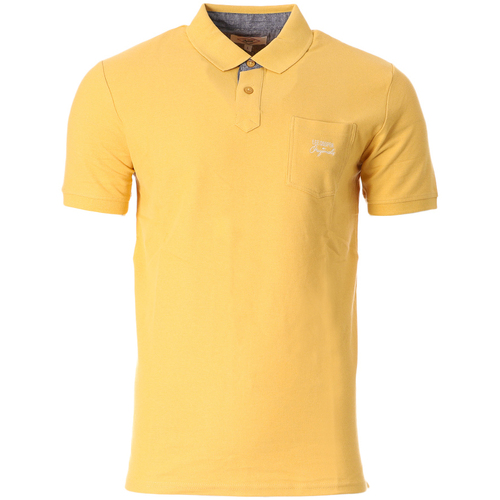 Abbigliamento Uomo T-shirt & Polo Lee Cooper LEE-011121 Giallo