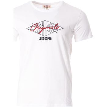 Abbigliamento Uomo T-shirt & Polo Lee Cooper LEE-009562 Bianco