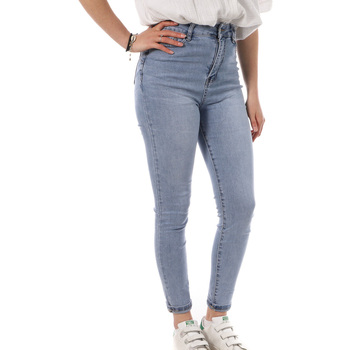 Abbigliamento Donna Jeans slim Monday Premium PSA-3409 Blu