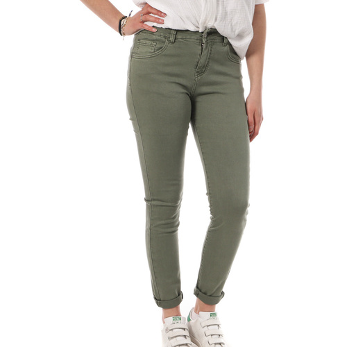Abbigliamento Donna Jeans slim Monday Premium LW-339-D Verde