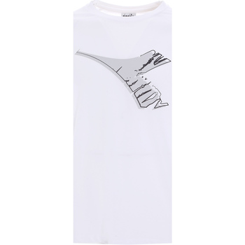 Abbigliamento Uomo T-shirt maniche corte Diadora 102180400 Bianco
