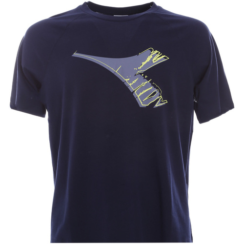 Abbigliamento Uomo T-shirt & Polo Diadora 102180400 Blu