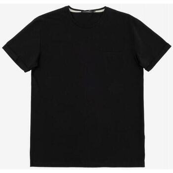Abbigliamento Uomo T-shirt maniche corte Gianni Lupo T-shirt in jersey GL1079F241 Nero