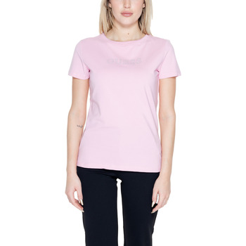 Abbigliamento Donna T-shirt maniche corte Guess SKYLAR SS V4GI09 J1314 Rosa