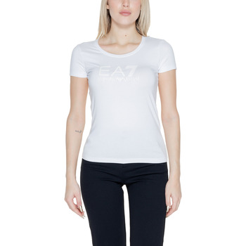 Abbigliamento Donna T-shirt maniche corte Emporio Armani EA7 8NTT66 TJFKZ Bianco