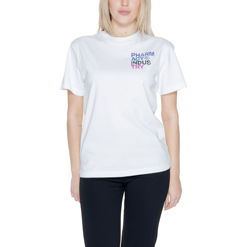 Abbigliamento Donna T-shirt maniche corte Pharmacy PHABW00017 Bianco
