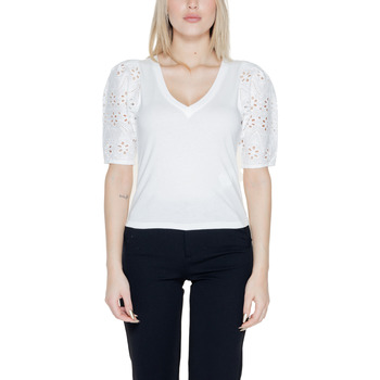 Abbigliamento Donna T-shirt maniche corte Morgan 231-DPALM Bianco