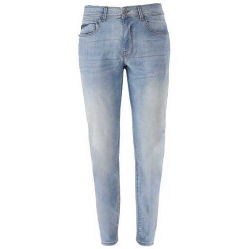 Abbigliamento Uomo Jeans slim Yes Zee Jeans 5 Tasche DENIM