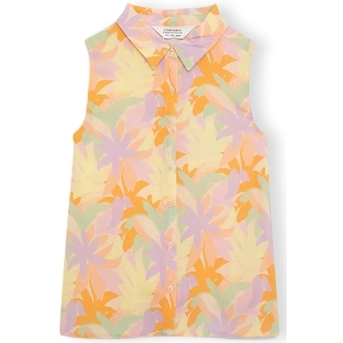 Abbigliamento Donna Top / Blusa Compania Fantastica COMPAÑIA FANTÁSTICA Camisa 41108 - Flowers Multicolore