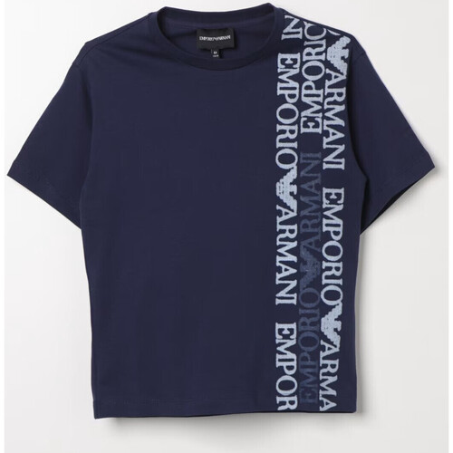 Abbigliamento Donna T-shirt & Polo Armani jeans EMPORIO ARMANI T-SHIRT LOGATO Blu