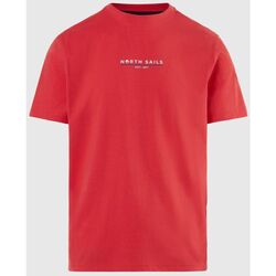 Abbigliamento Uomo T-shirt maniche corte North Sails T-shirt con stampa heritage 692974 Rosso