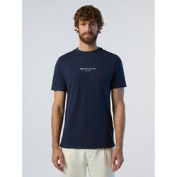 Abbigliamento Uomo T-shirt maniche corte North Sails T-shirt con stampa heritage 692974 Blu