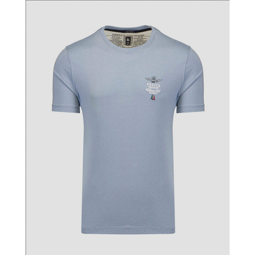 Abbigliamento Uomo T-shirt maniche corte Aeronautica Militare ATRMPN-45299 Blu