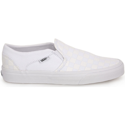Scarpe Donna Sneakers Vans W51 ASHER CHECKBOARD Bianco