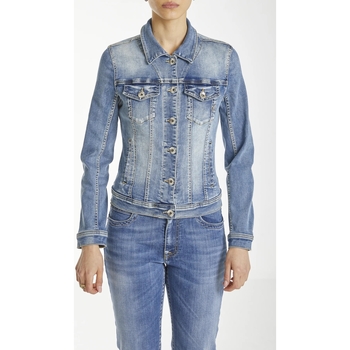 Abbigliamento Donna Giacche in jeans Take.two DKE 5923-UNICA - Giubbino Deni Blu