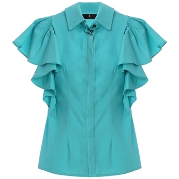 Abbigliamento Donna Camicie Fracomina FS24ST6003W52001-268-UNICA - S Blu