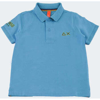 Abbigliamento Bambino T-shirt & Polo Sun68  Blu