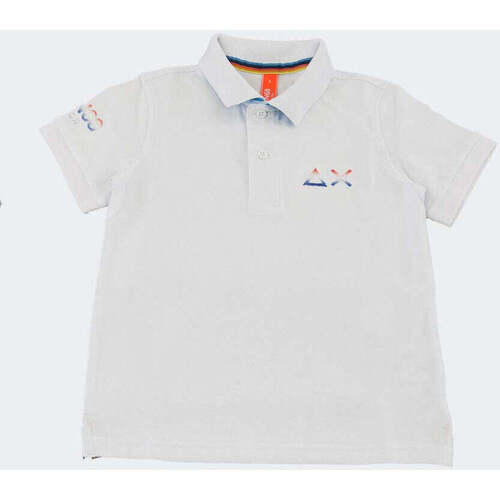 Abbigliamento Bambino T-shirt & Polo Sun68  Bianco