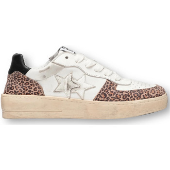 Scarpe Donna Sneakers Balada 2SD4254 135 White/black/leopard