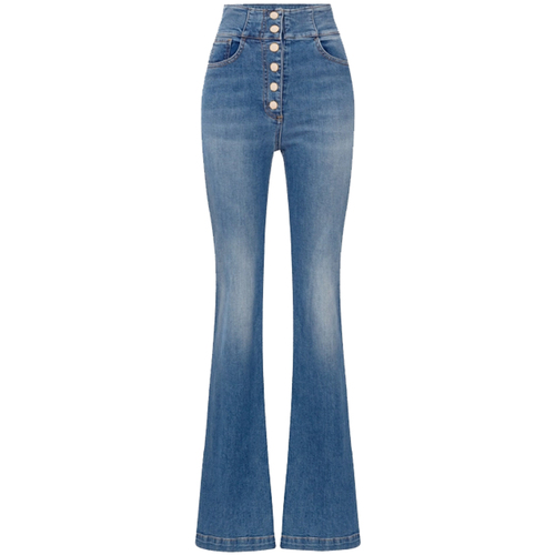 Abbigliamento Donna Jeans Elisabetta Franchi pj43s41e2-139 Blu