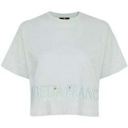 Abbigliamento Donna T-shirt maniche corte Elisabetta Franchi ma00141e2-bv9 Verde