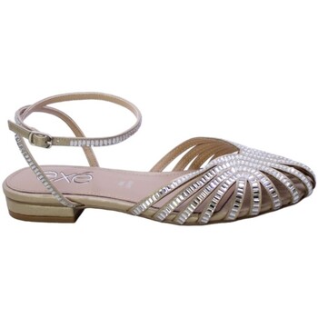 Image of Sandali Exé Shoes Scarpe Sandalo Donna Oro Laminato Lola-311